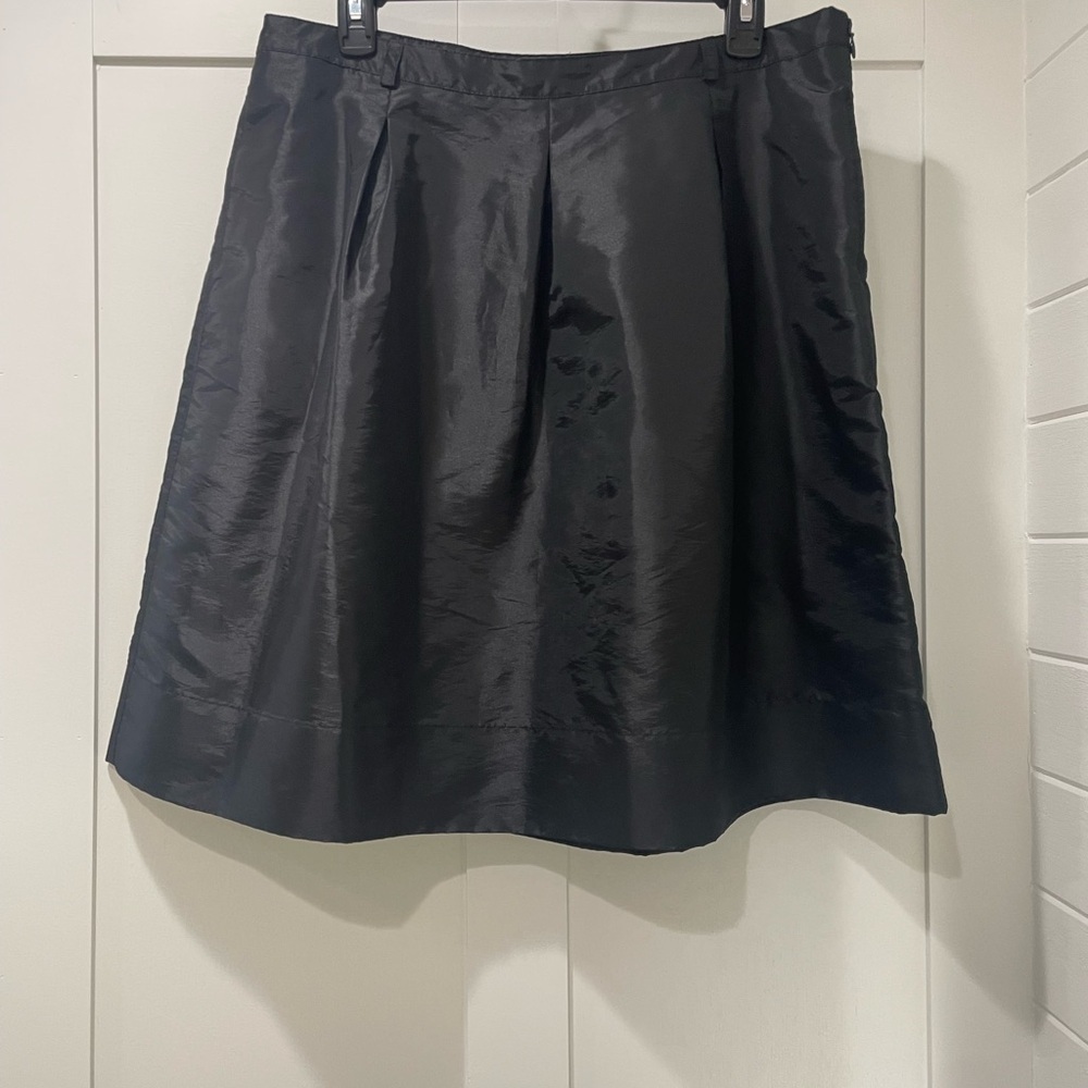 Black Party Midi Flare‎ Skirt